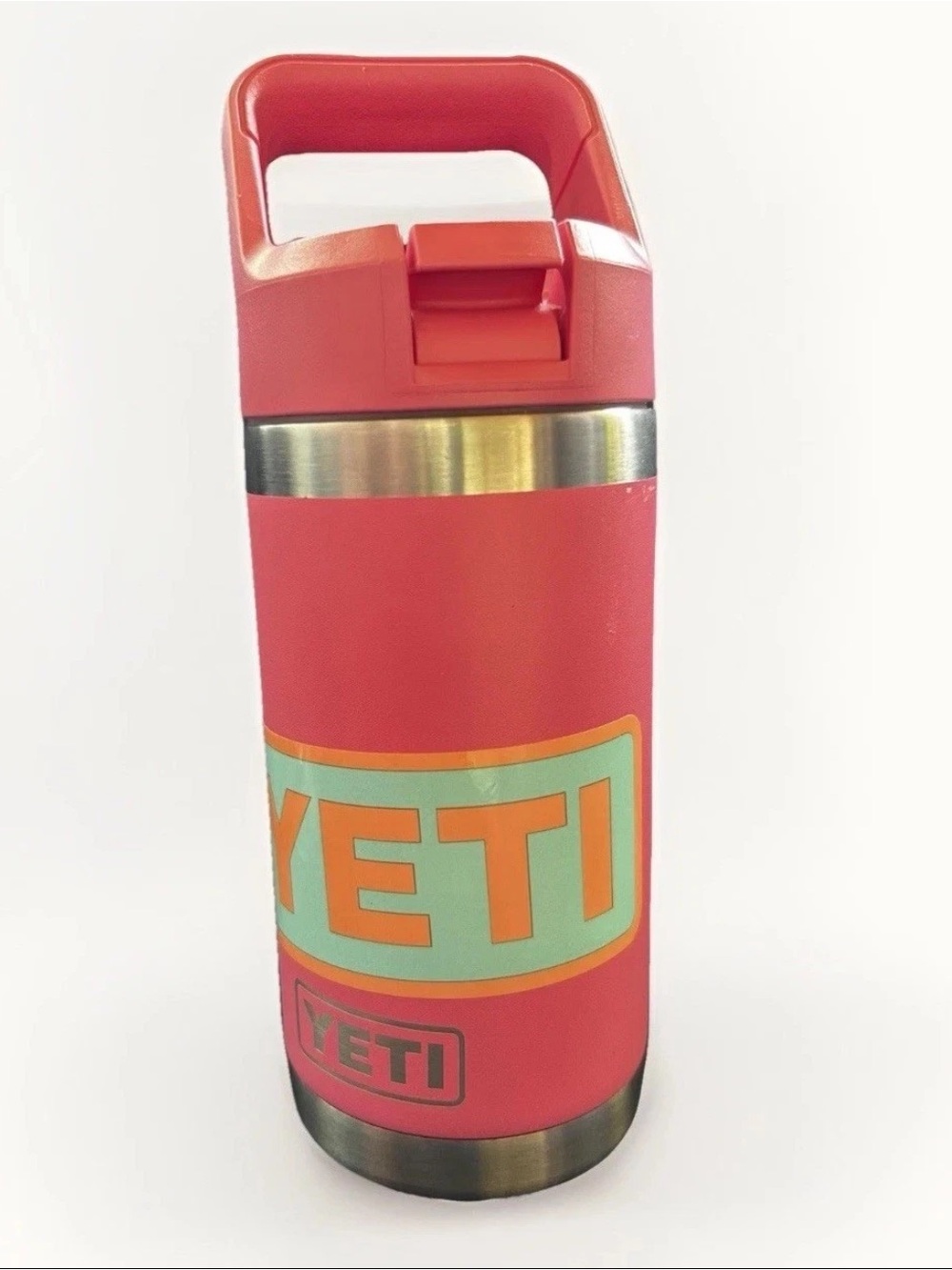 Yeti Kids Tropical Pink Rambler  12oz Kids Water Bottle